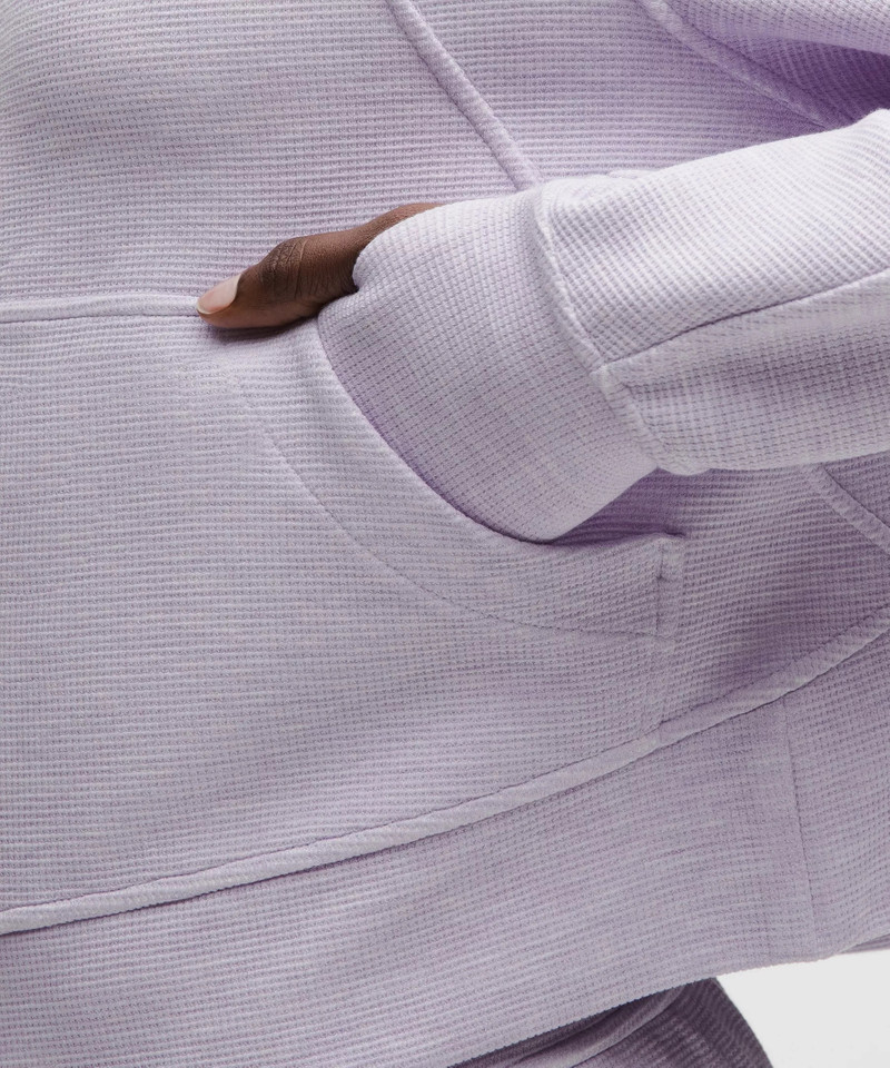 Scuba Oversized Full-Zip Hoodie *Waffle 5