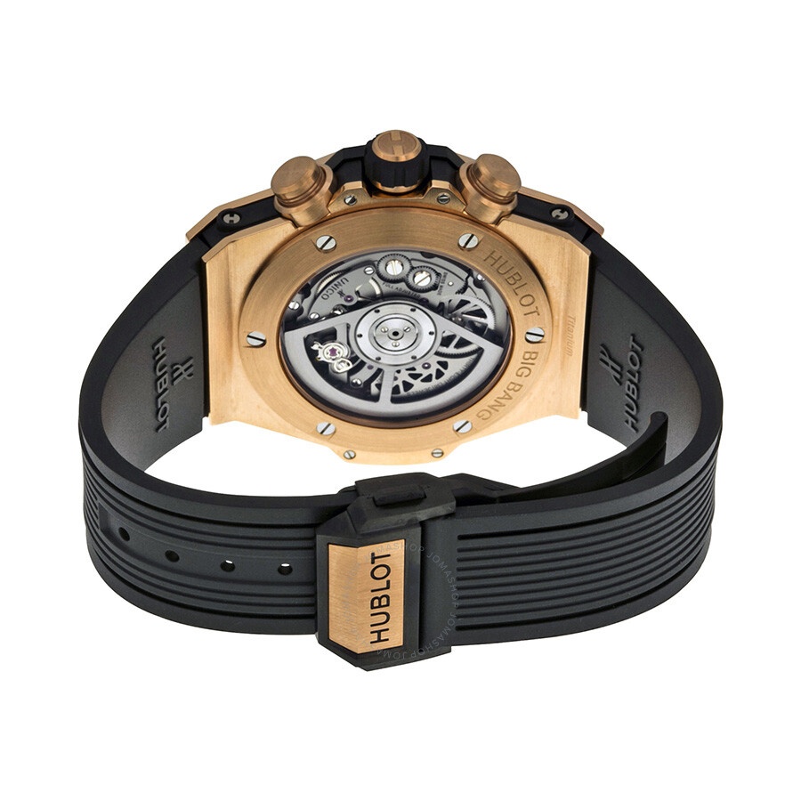 Hublot Big Bang Skeleton Dial 18kt Rose Gold Men's Watch 411OX1180RX - 3