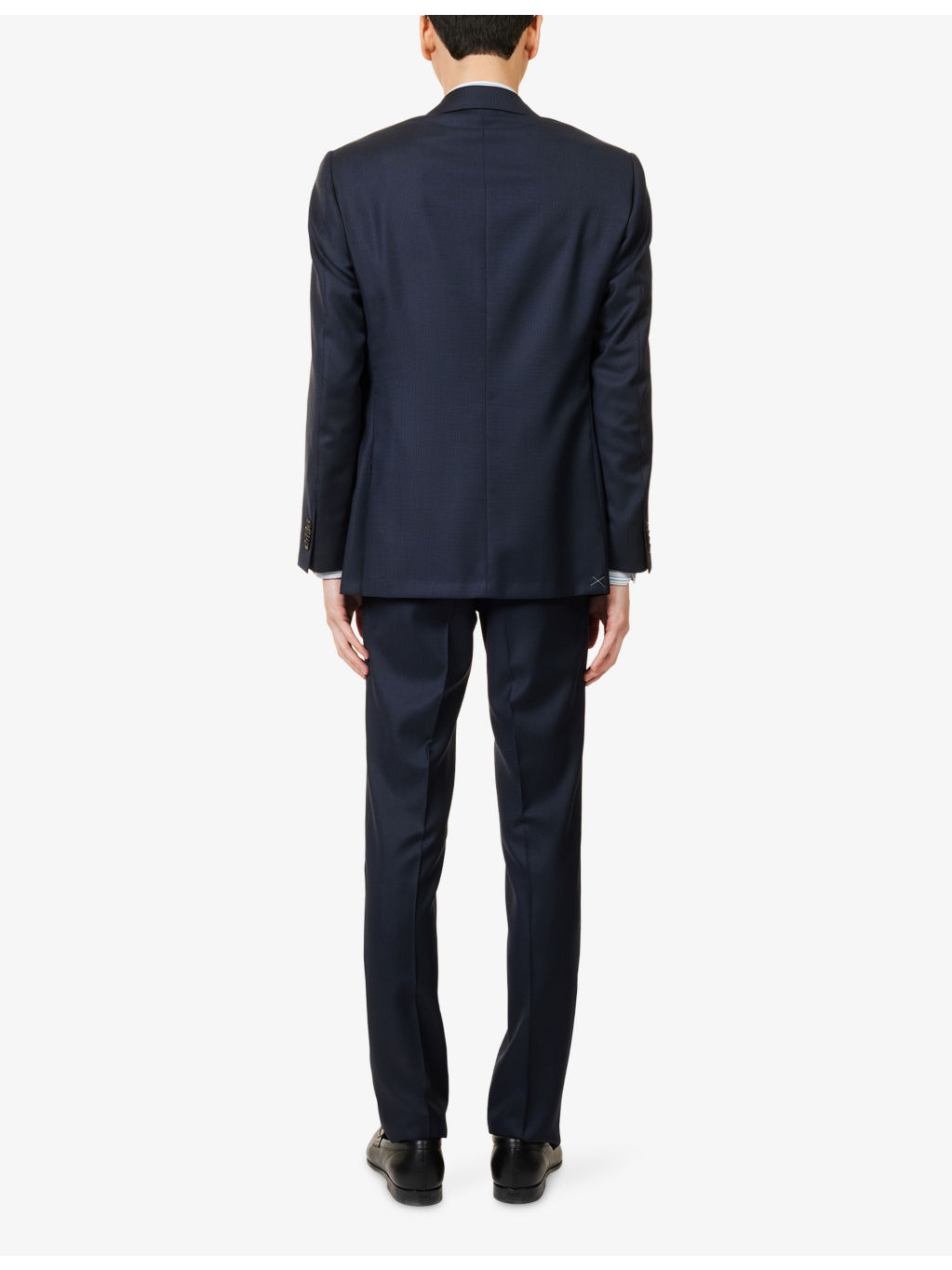 Notched-Collar Single-Breasted Wool Suit - 4