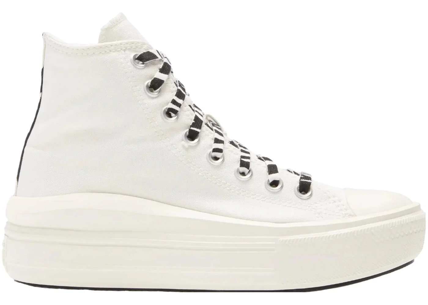 Converse Chuck Taylor All Star Move Hi Archive Print Egret (Women's) - 1