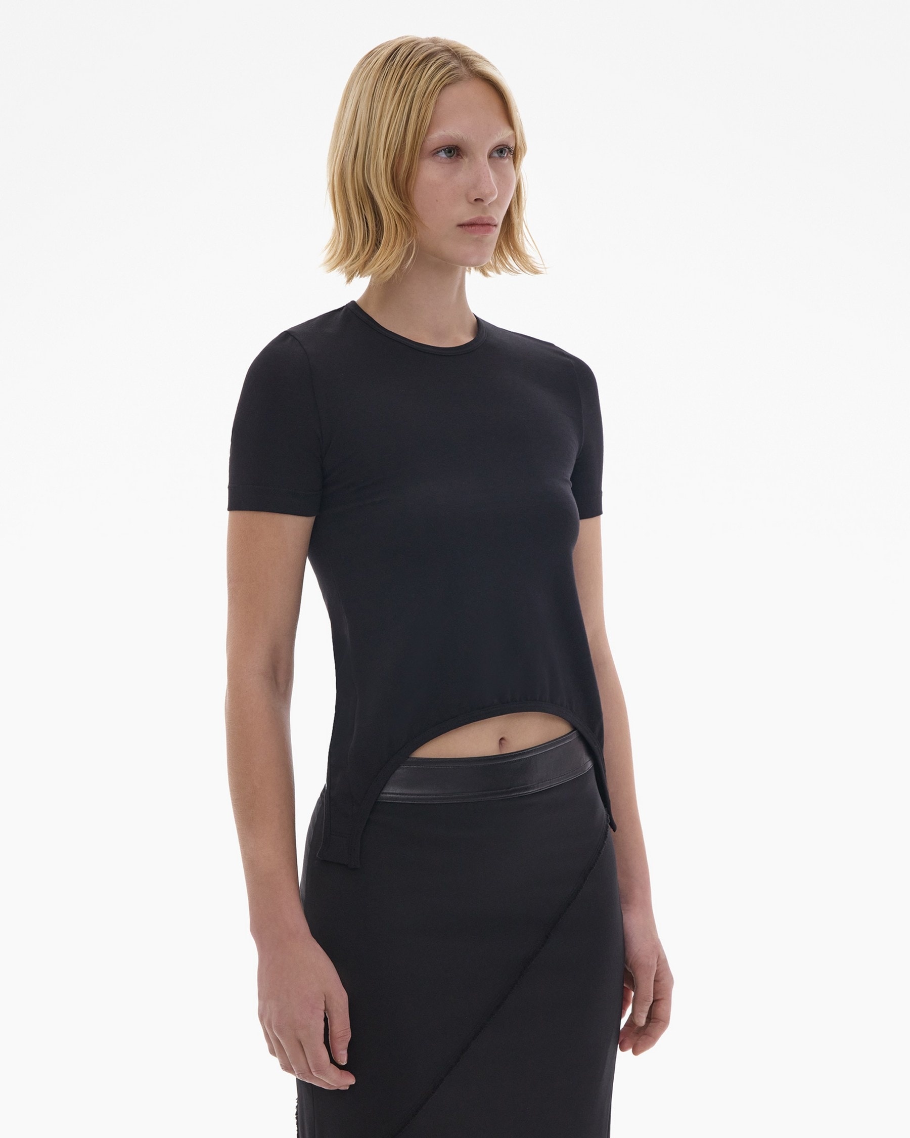 CUT-OUT CUTAWAY TEE - 5