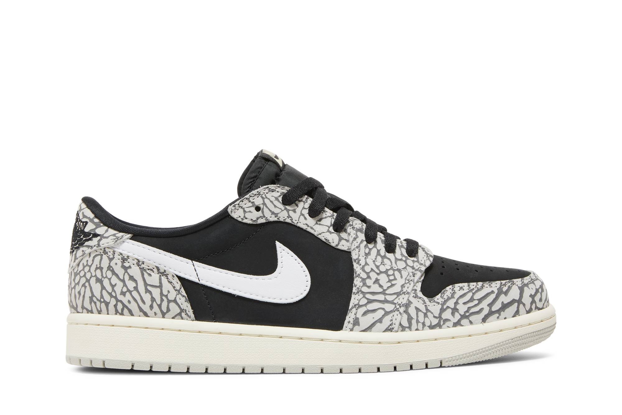 Air Jordan 1 Retro Low OG 'Black Cement' - 1