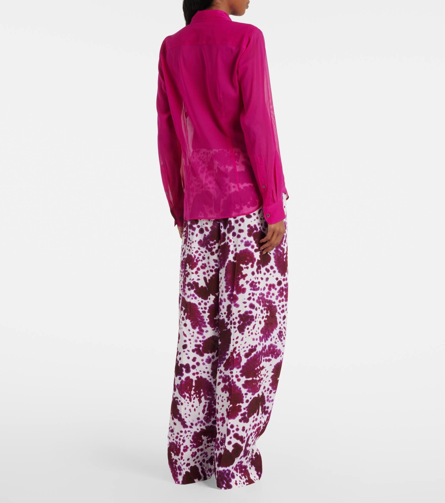 Silk-blend shirt - 3