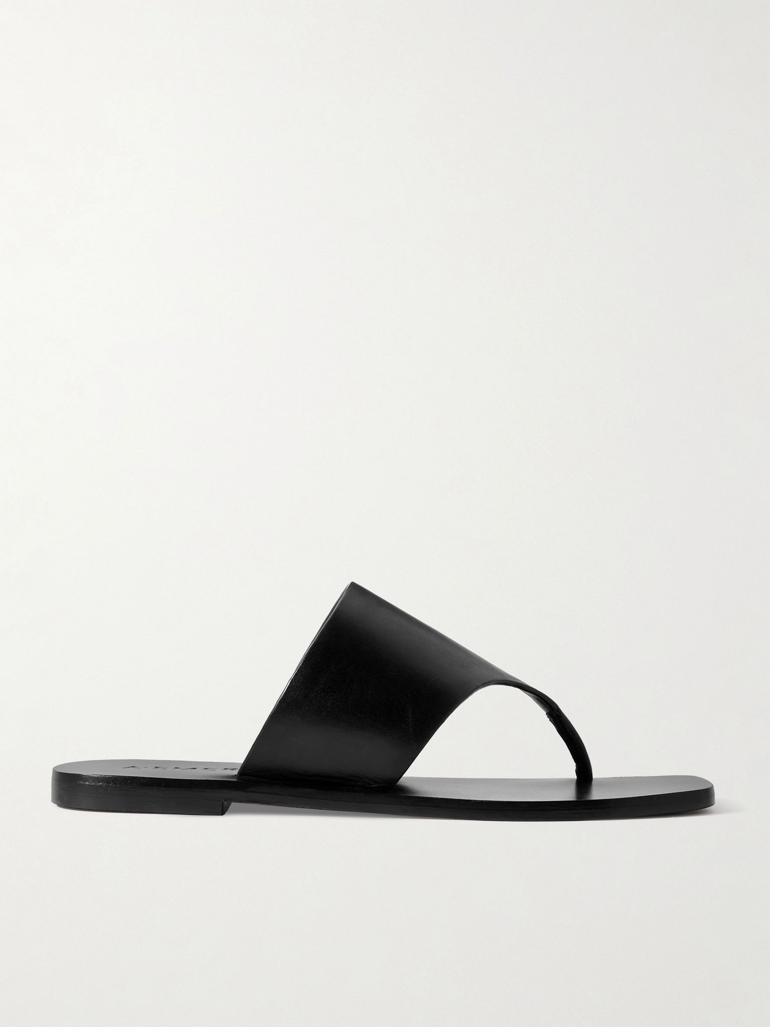 Paton leather sandals Black - 1