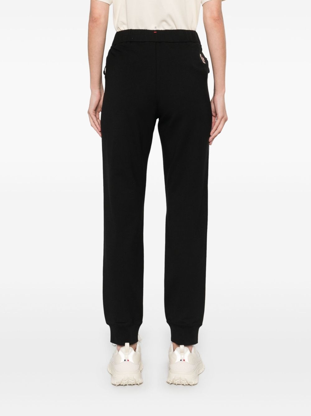 jersey-texture track pants - 4
