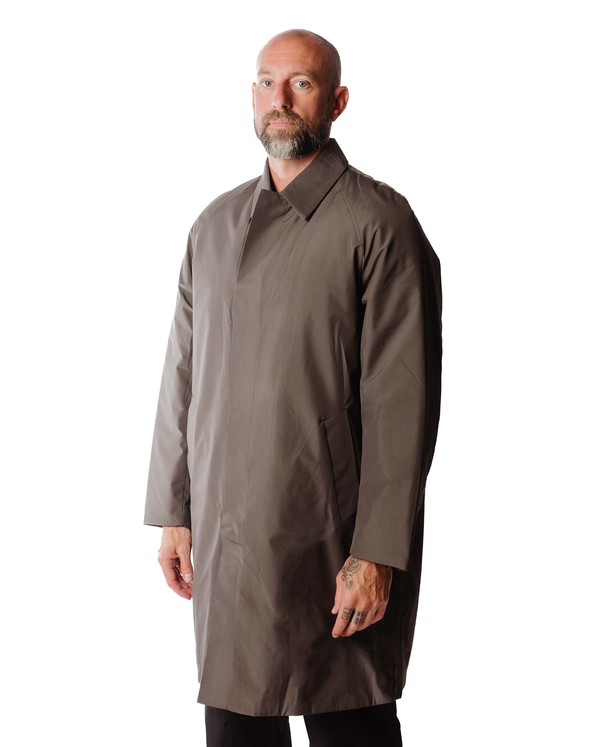 Vargo Gore-Tex Infinium Raglan Mac Heathland Brown - 3