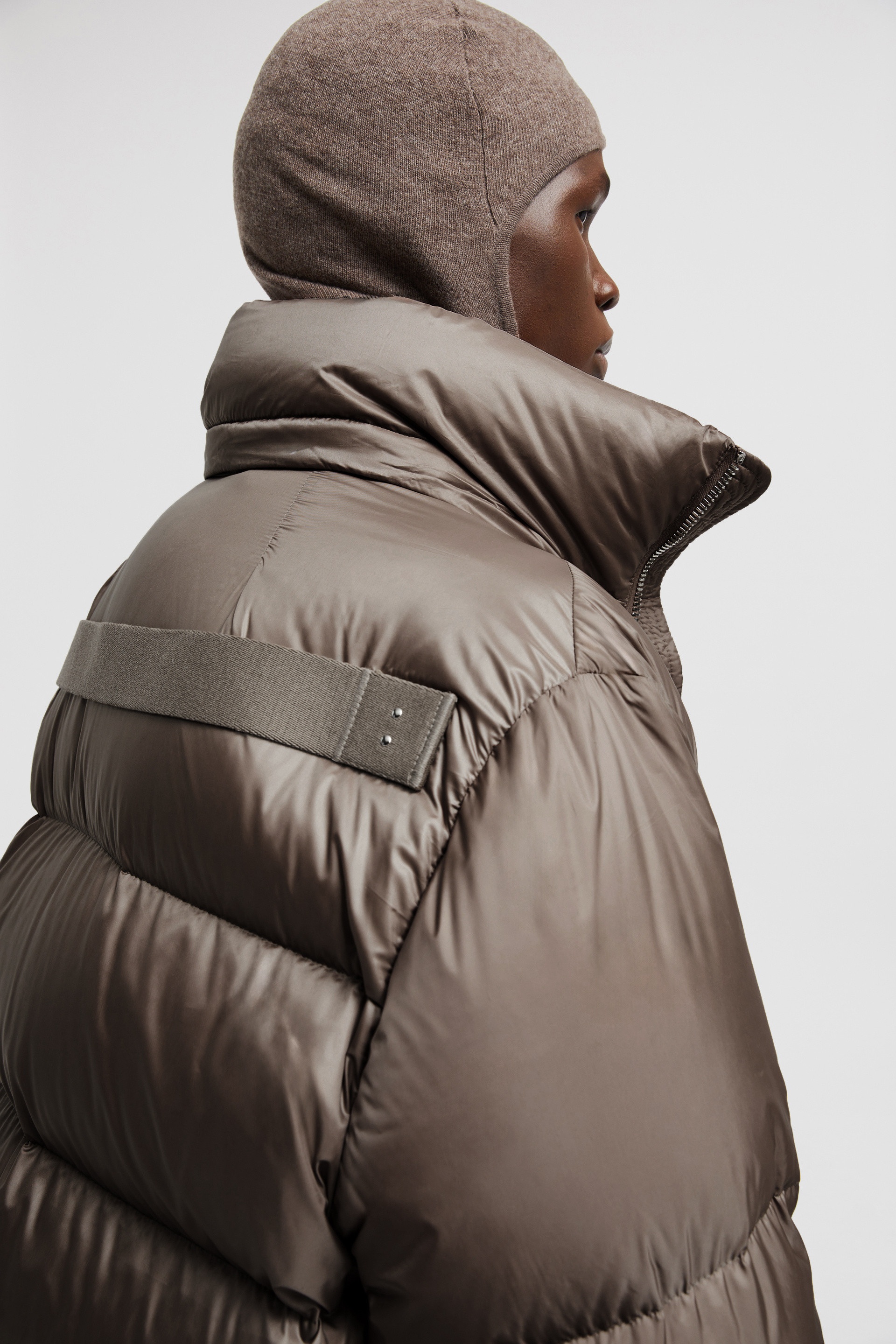 Moncler + Rick Owens Cyclopic Hooded Long Down Jacket - 8