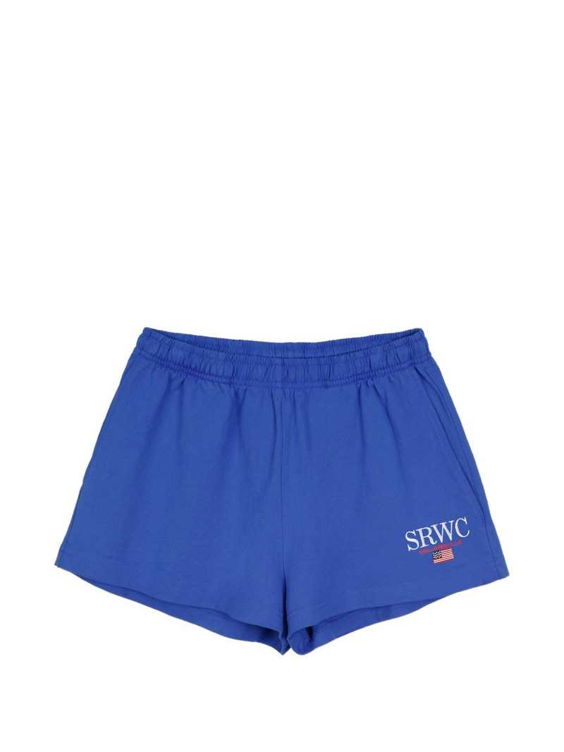 Nautical Disco elasticated graphic shorts 1