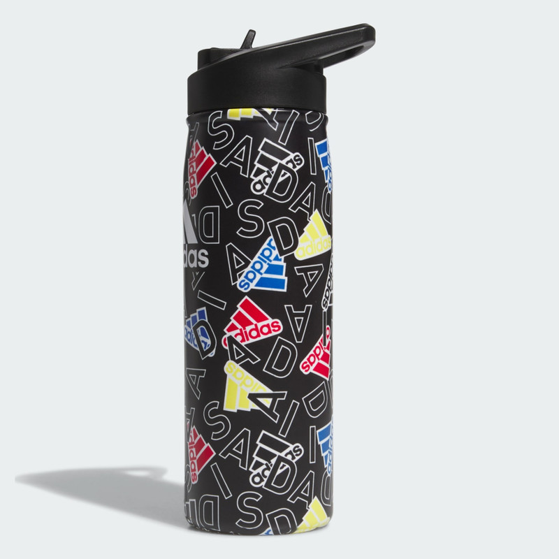 Steel Straw Metal Bottle 600 ML 1