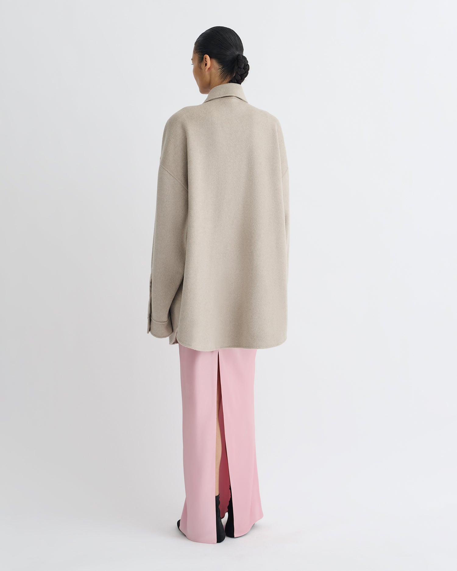 Double Wool Overshirt - 8
