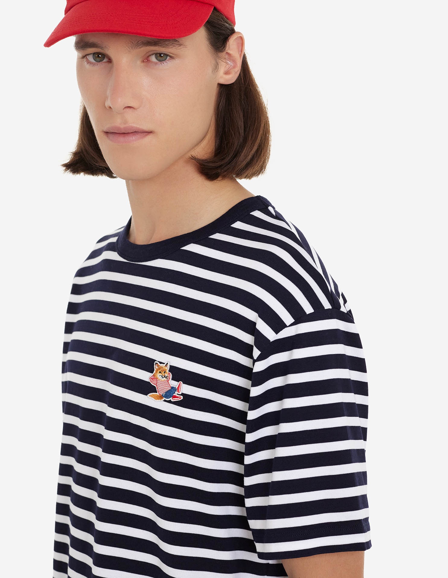 FRENCHIE DRESSED FOX PATCH MARIN TEE-SHIRT - 7