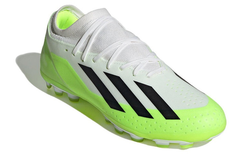adidas Crazyfast X 3 AG 'White Black Solar Green' IG7651 3
