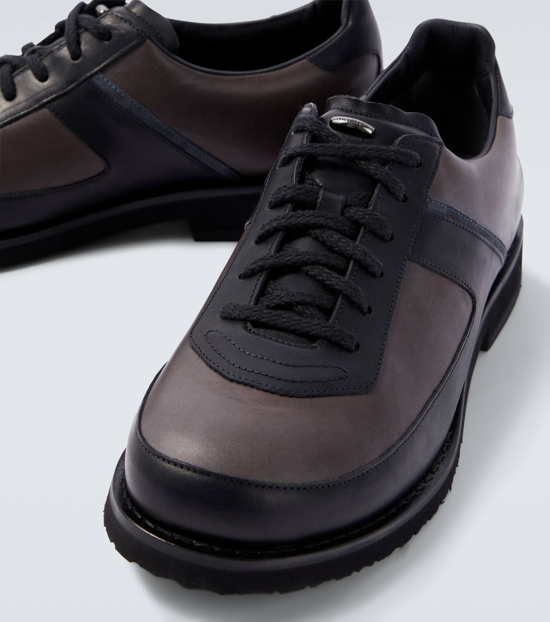 Ten Pin leather sneakers - 3