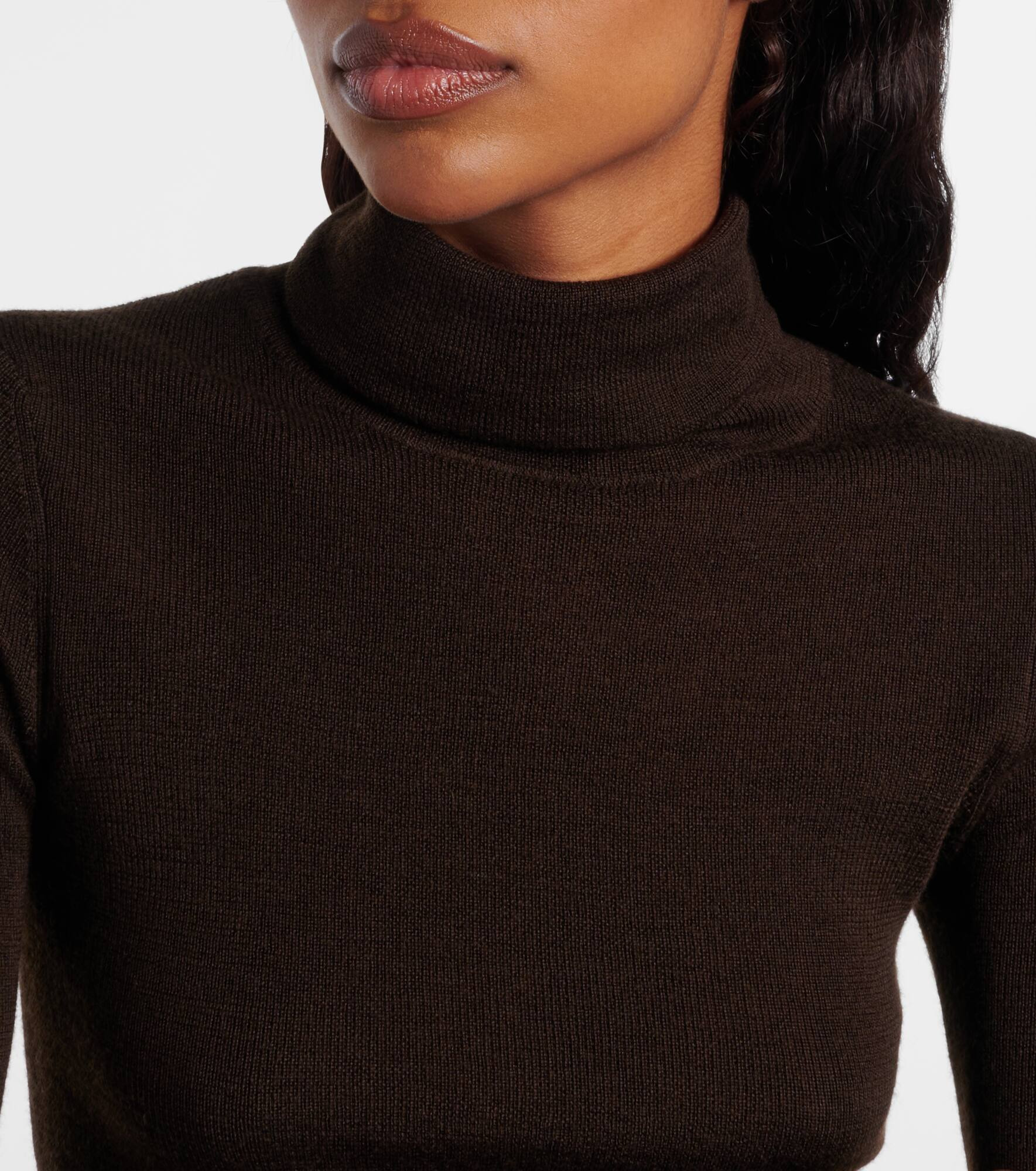 Utica Thin wool and silk turtleneck sweater - 4