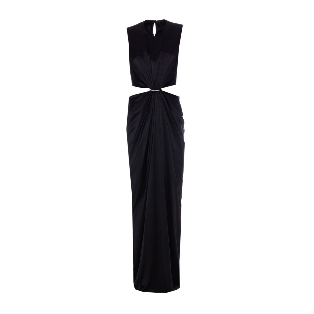 Max Mara Women Panaro Silk Satin Dress In Hourglass - 1