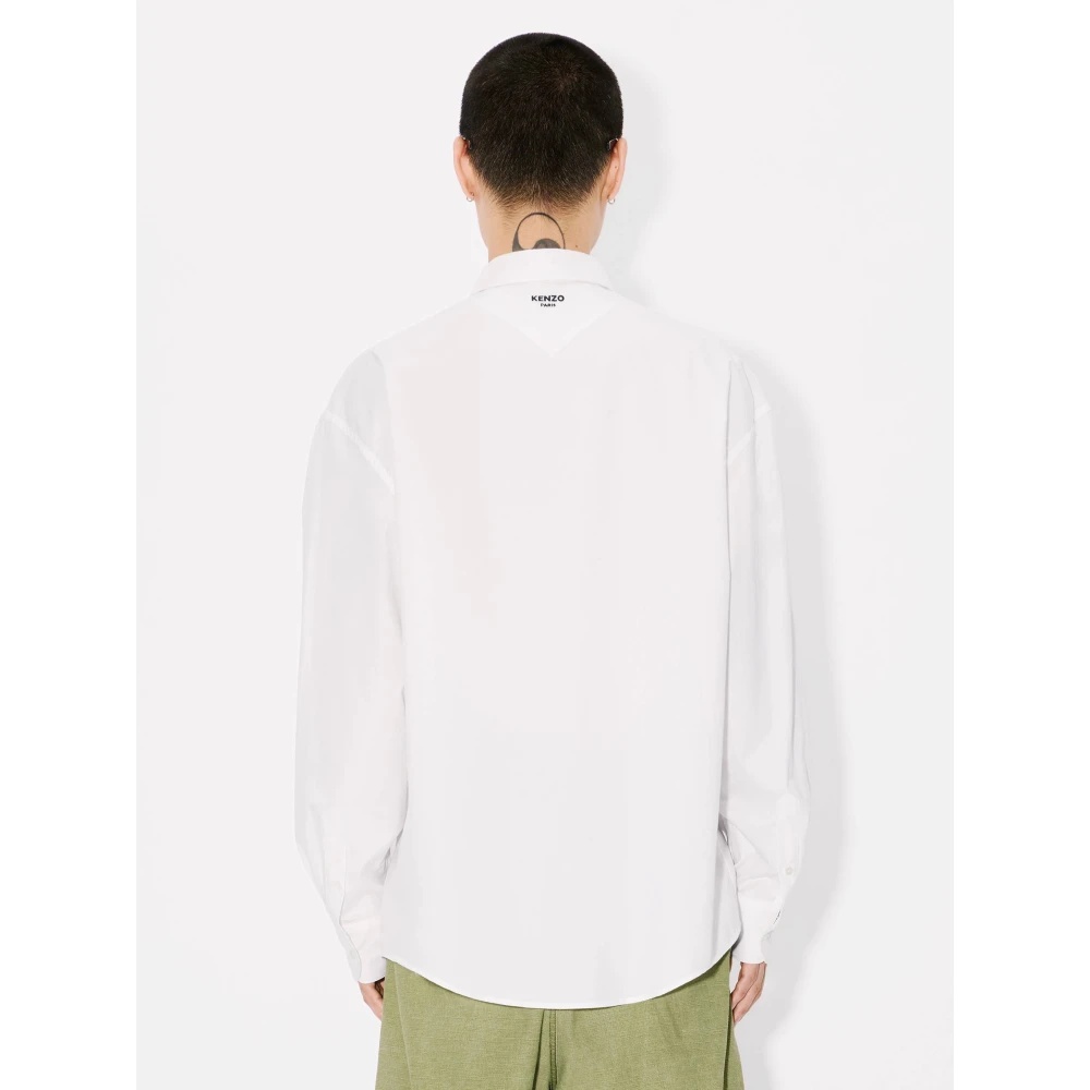 KENZO WHITE FLOWER PRINT CASUAL SHIRT | miinto | REVERSIBLE KENZO WHITE FLOWER PRINT CASUAL SHIRT | miinto | REVERSIBLE
