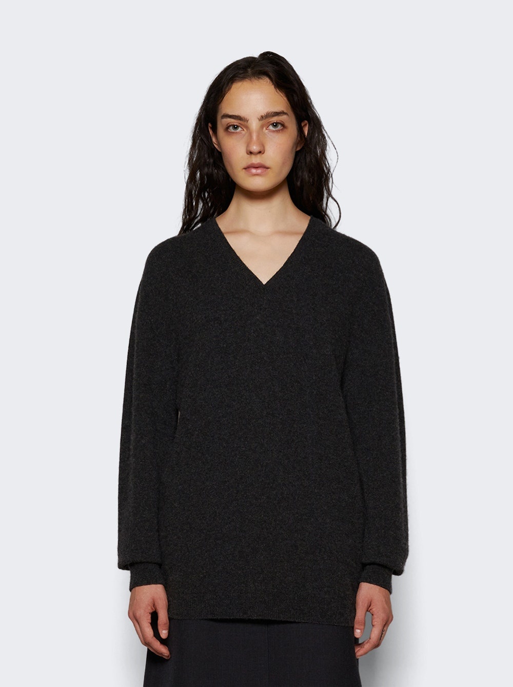 Isadora Cashmere Sweater Enzyme Black - 3