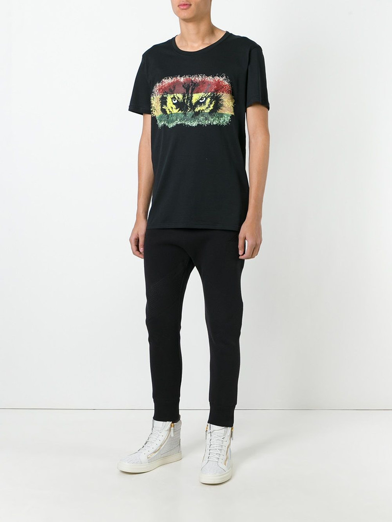 Balmain wolf eye T-shirt outlook