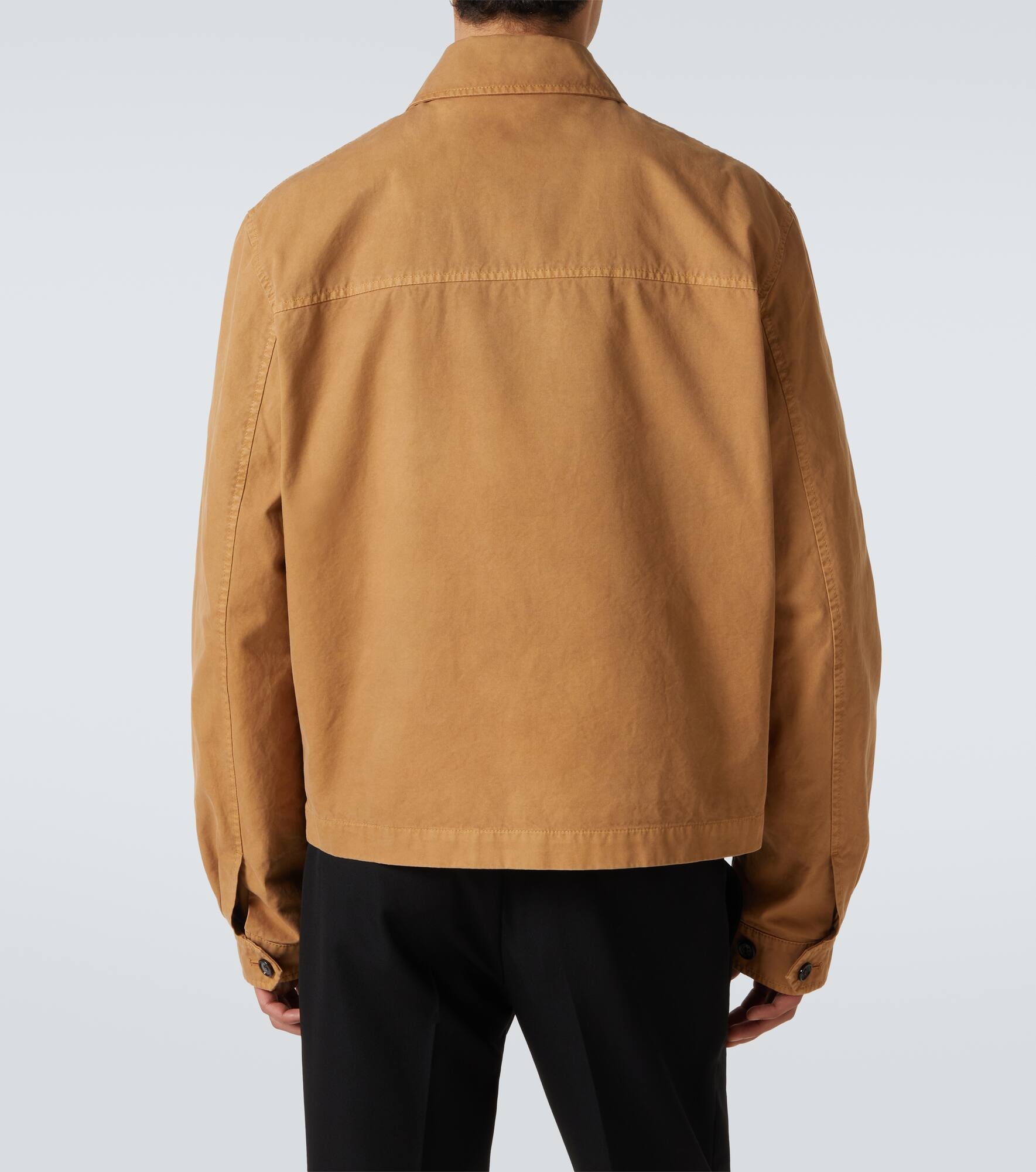 Skull cotton blouson - 4