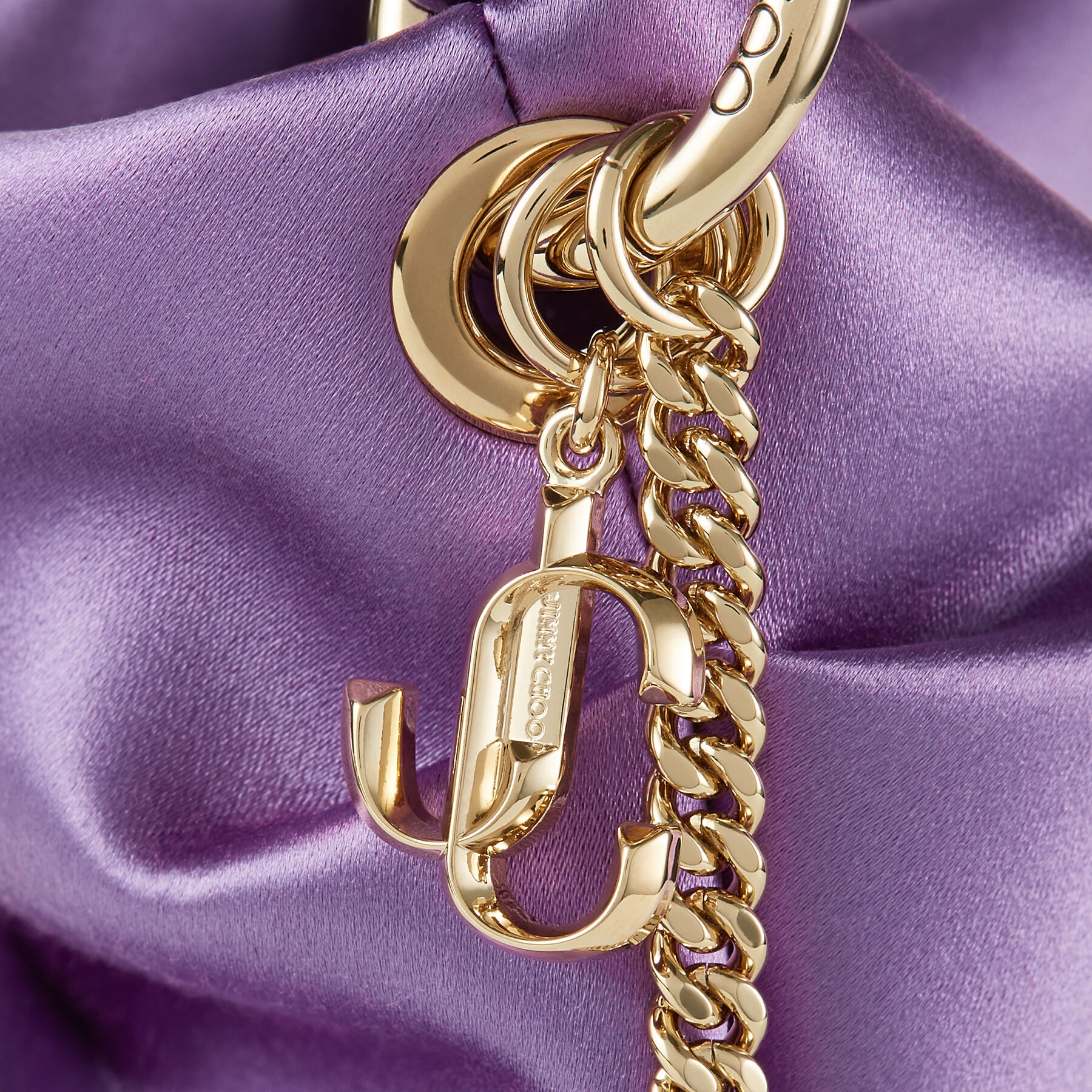 Bonny
Wisteria Satin Bag with Twisted Handle - 5