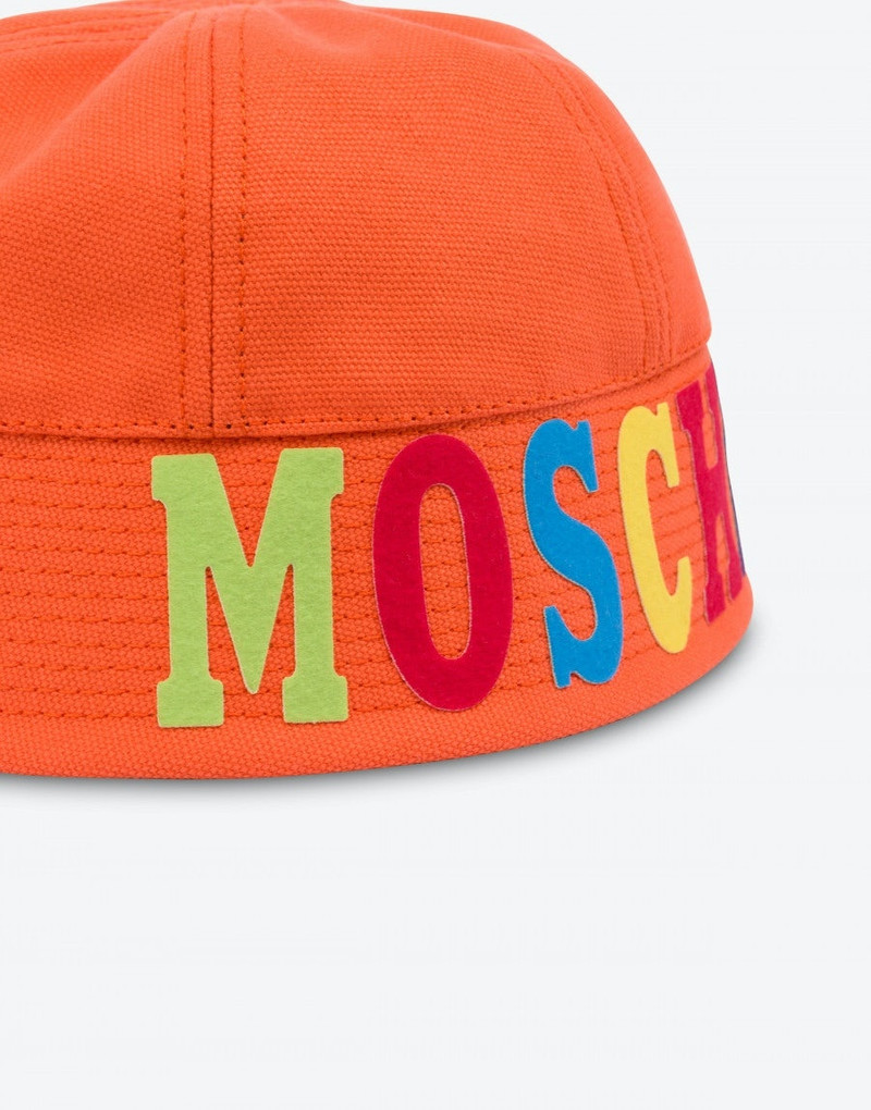 MULTICOLOR LOGO CANVAS HAT 3