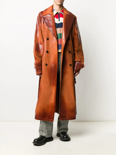 Marni heavy waxed corduroy coat outlook