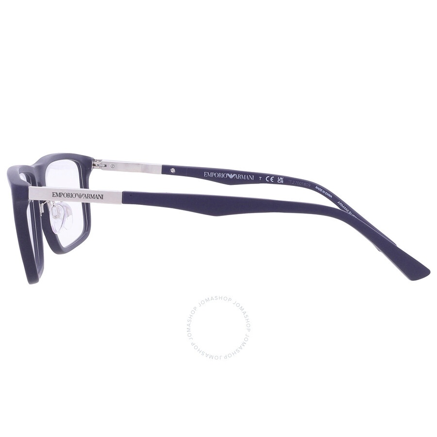 Emporio Armani Demo Rectangular Men's Eyeglasses EA3221F 5088 54 - 4