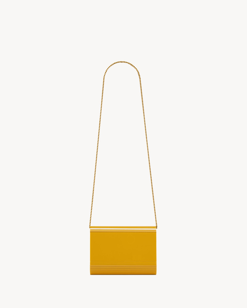 SAINT LAURENT VICKY MINAUDIÈRE IN PLEXIGLAS outlook