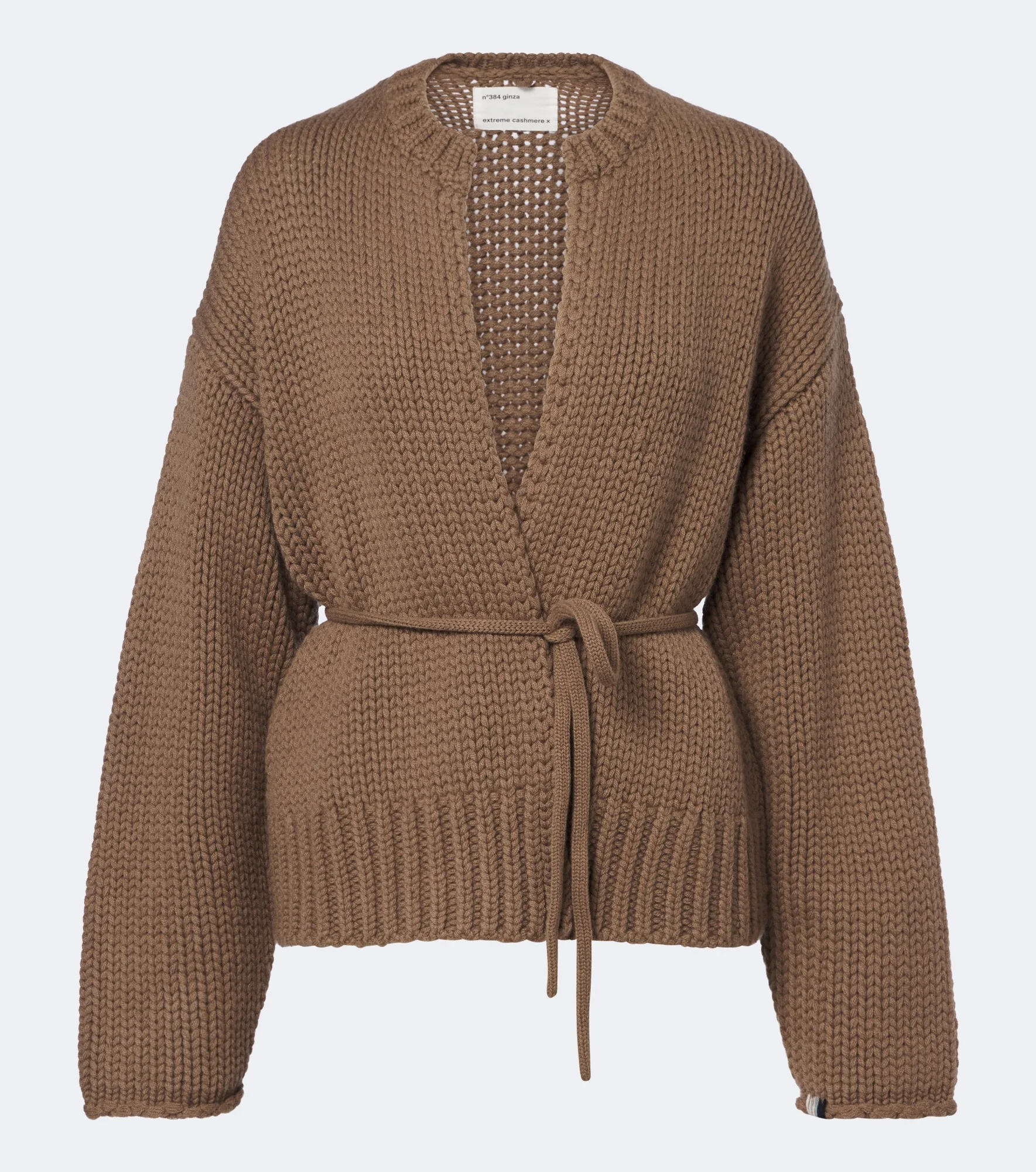 N°384 Ginza cashmere wrap cardigan - 1