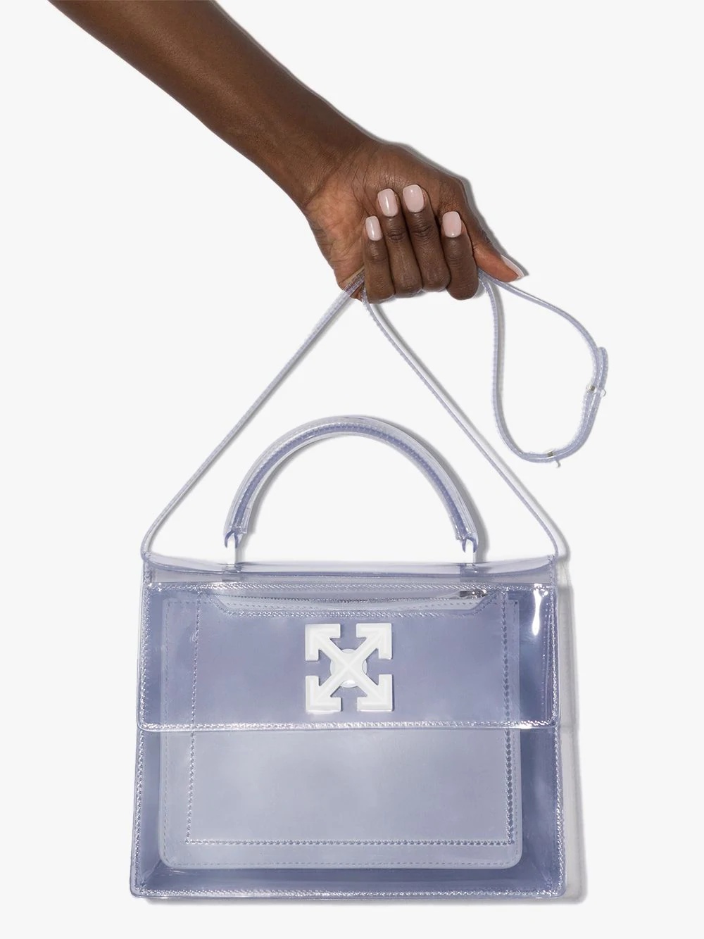 Transparent Jitney 2.8 tote bag - 4