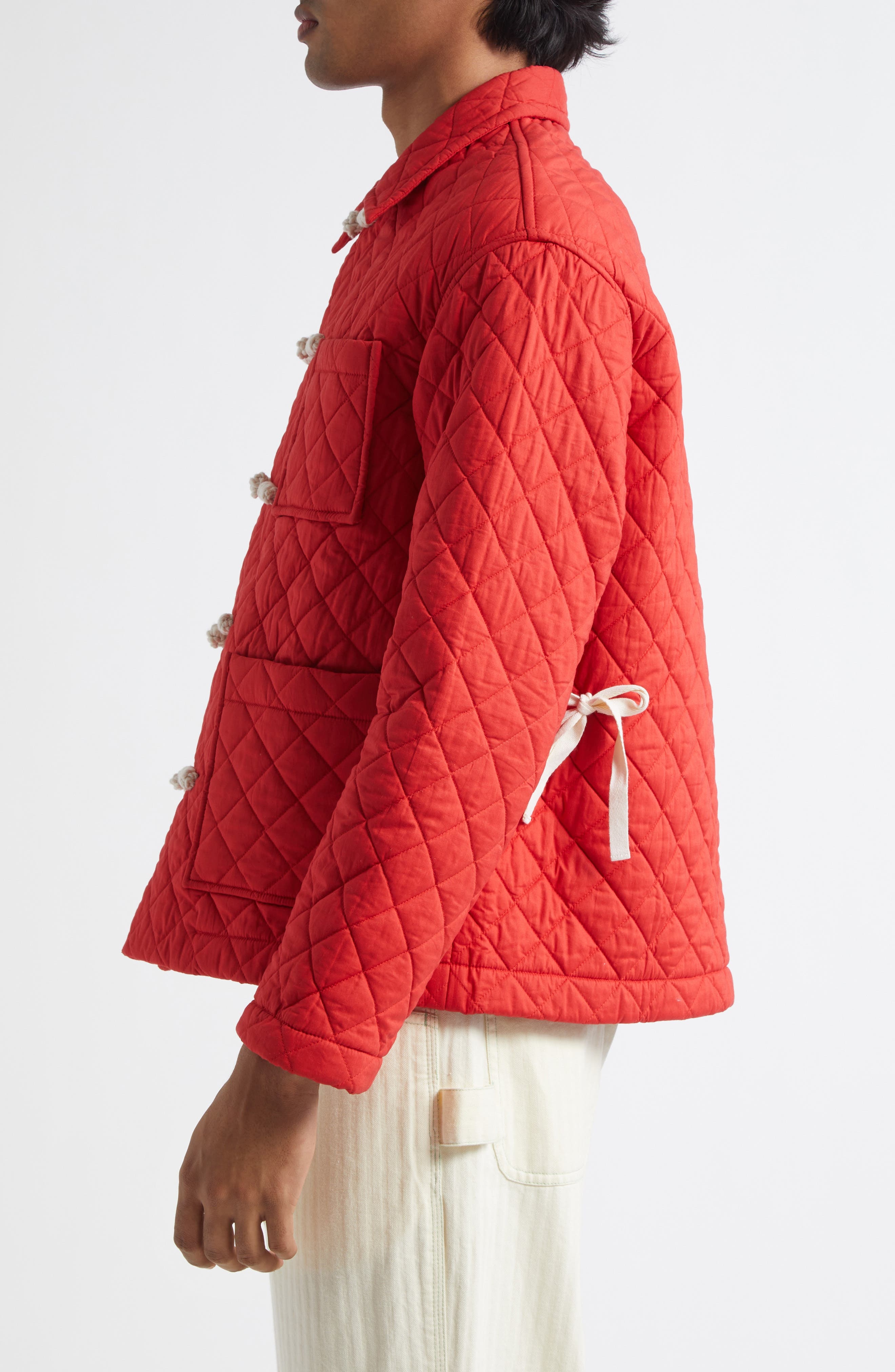 Bode Hobby Jacket in Red at Nordstrom - 3
