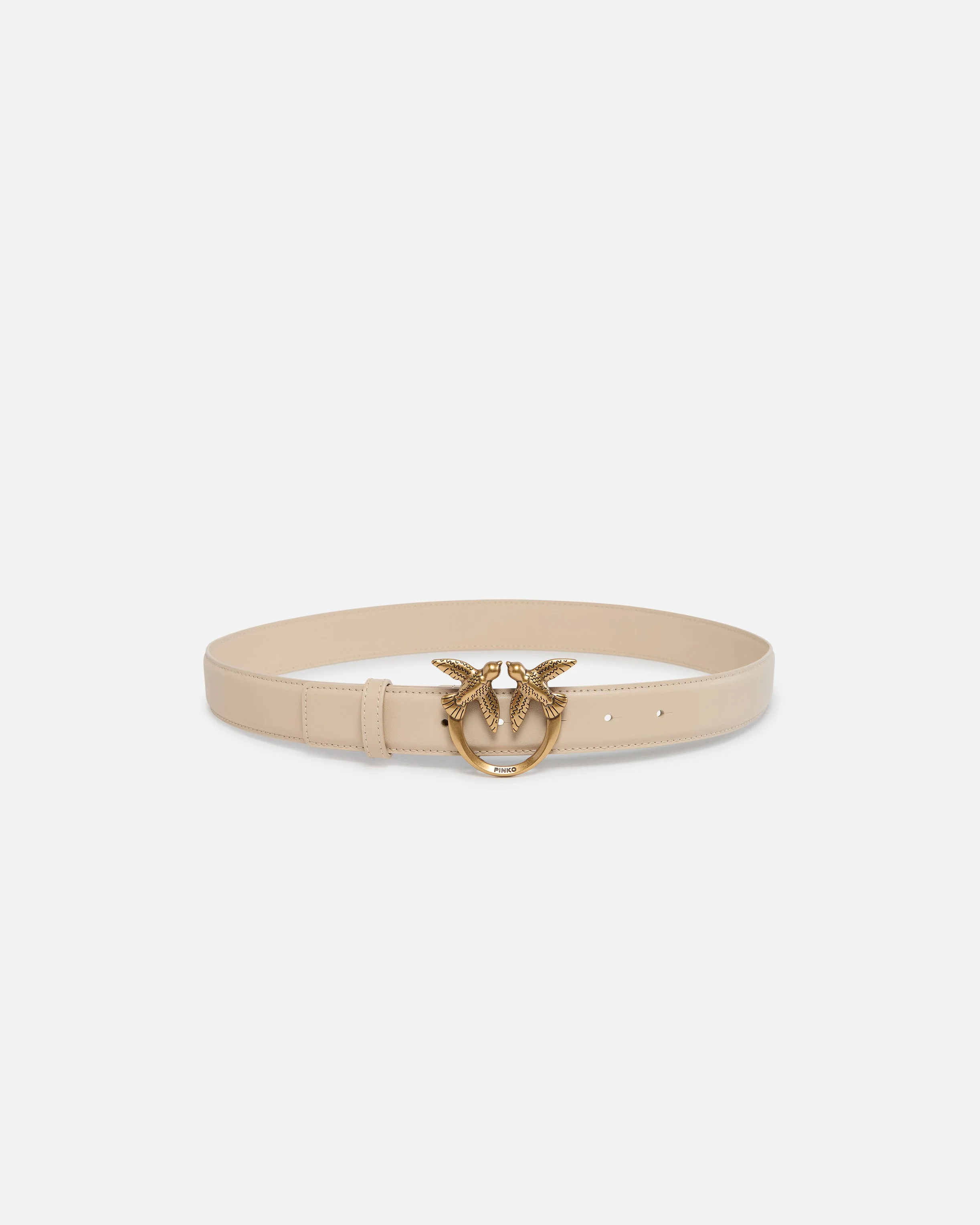 LOVE BIRDS LEATHER BELT 3CM - 1