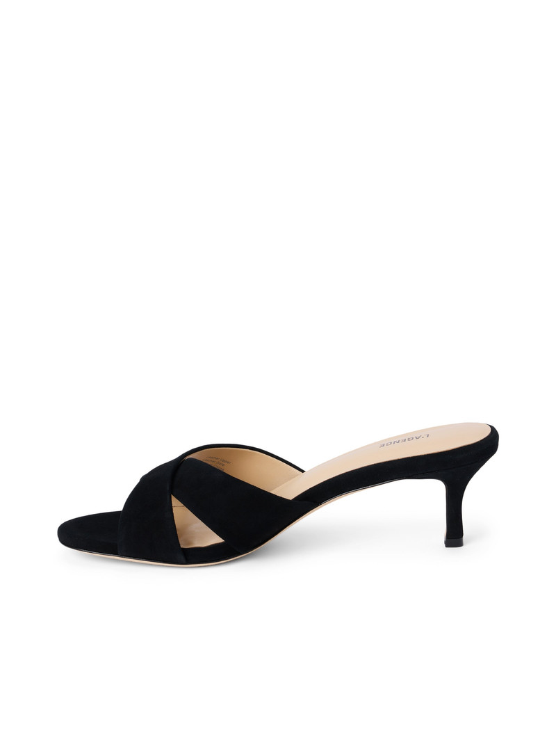 L'AGENCE Aveline Kitten-Heel Sandal outlook