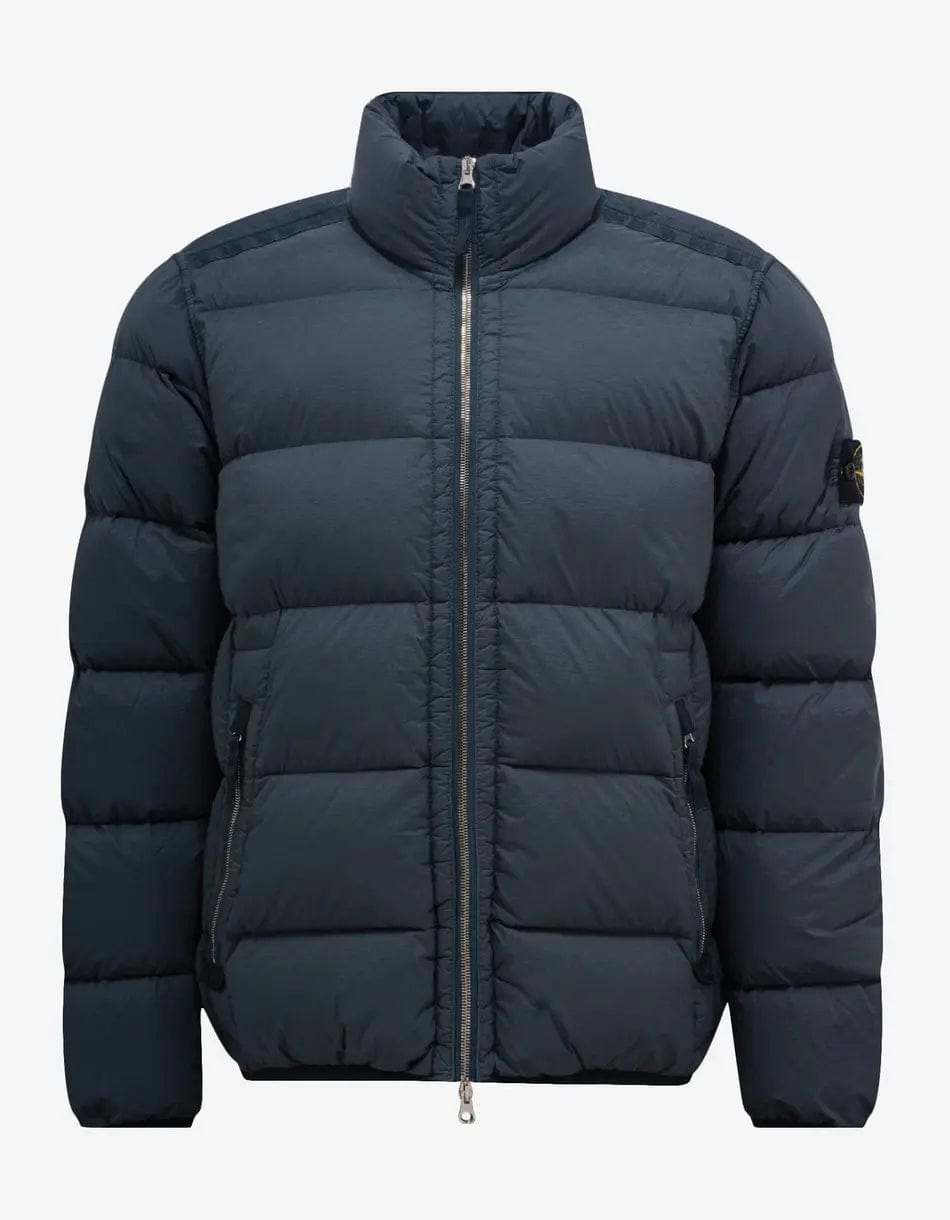 Stone Island Grey Down Jacket - 1
