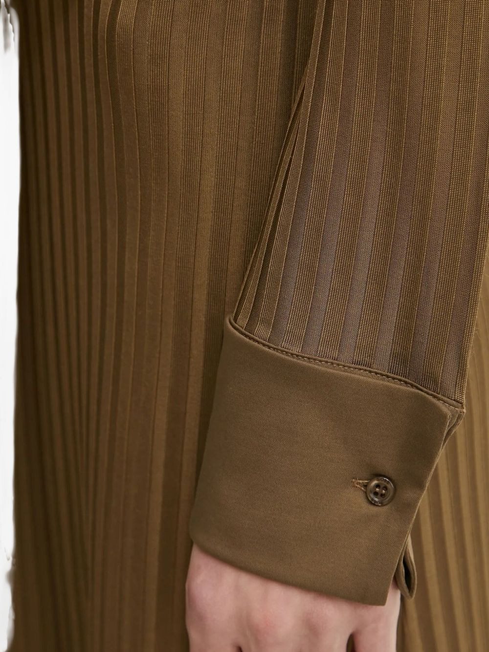 ribbed wrap mini dress - 4
