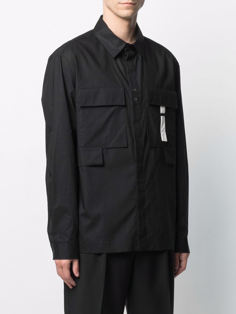 cotton utility shirt - 3