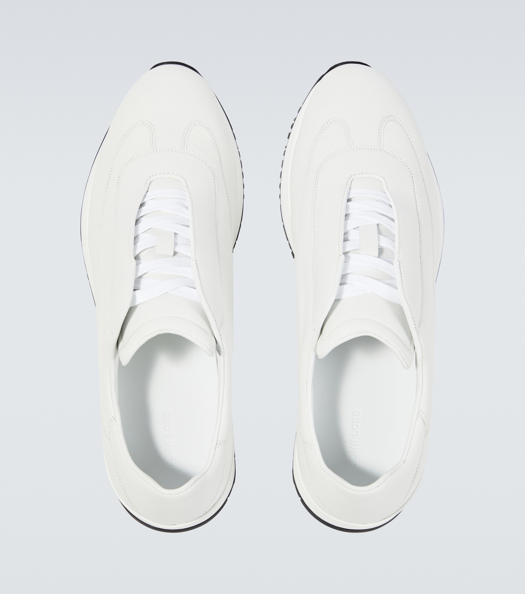 Foundry II leather low-top sneakers - 3