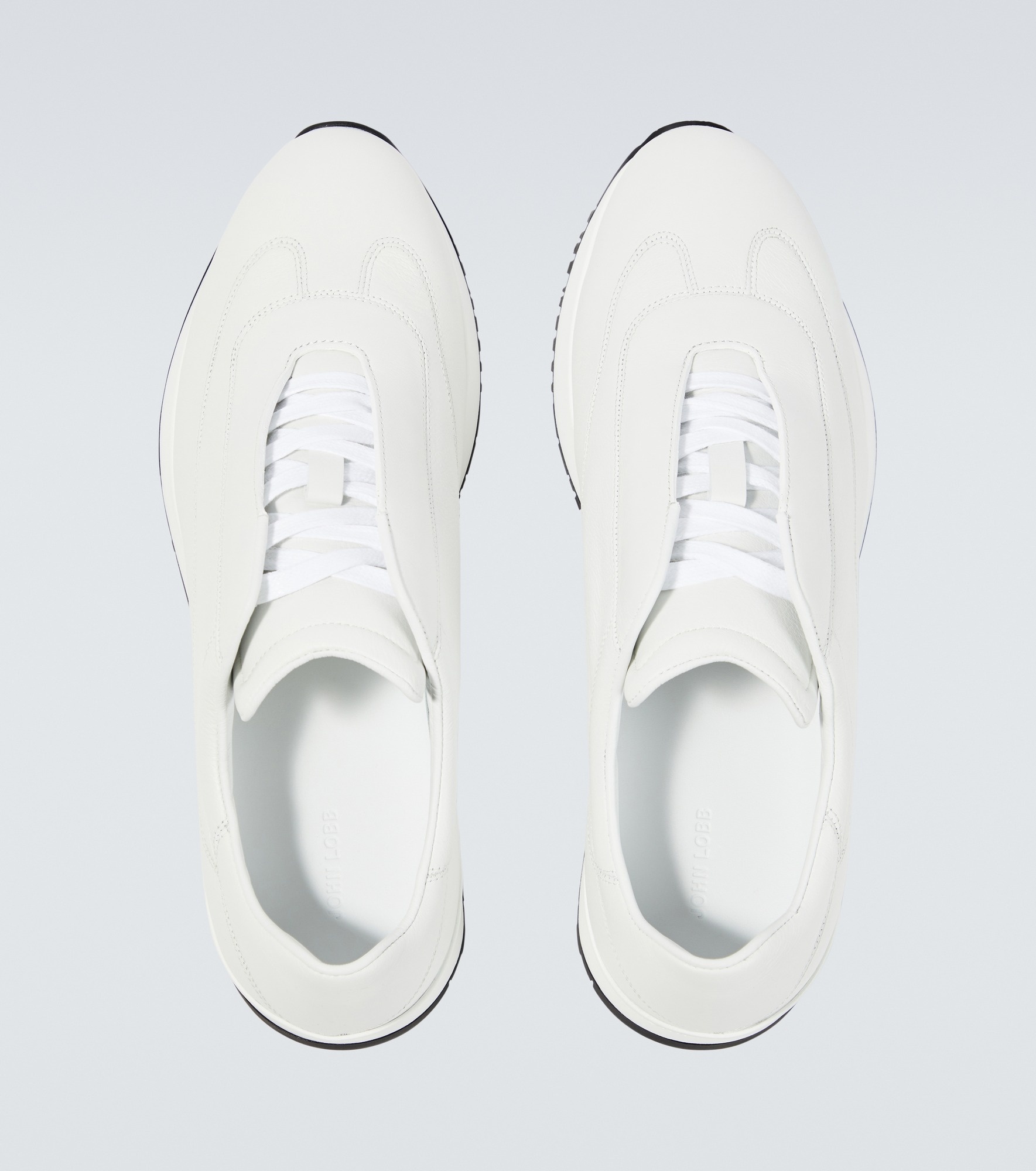 Foundry II leather low-top sneakers - 4