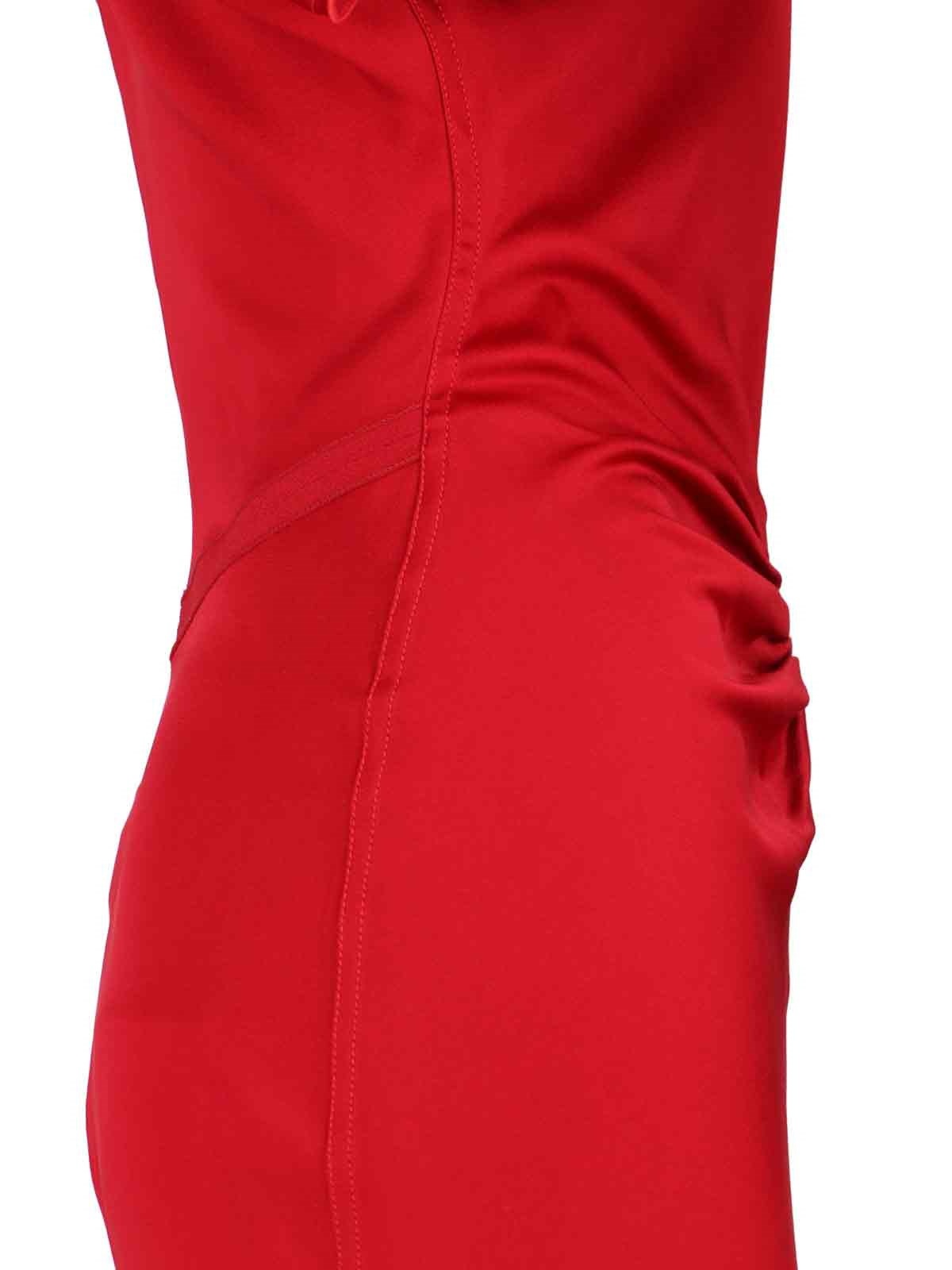 DRAPED MIDI DRESS - 3