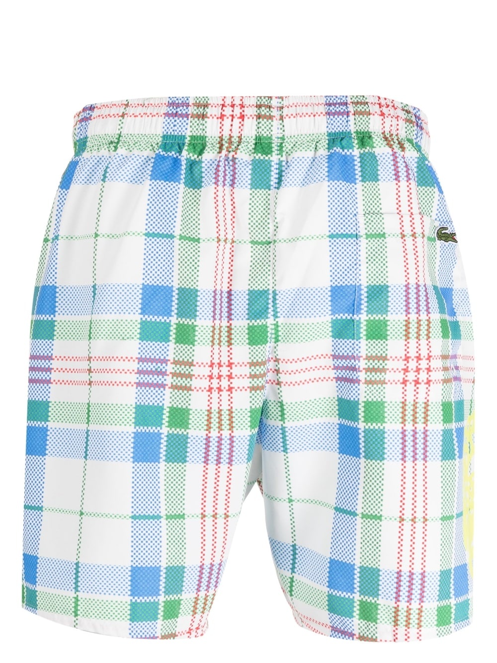 check-pattern swim shorts - 2