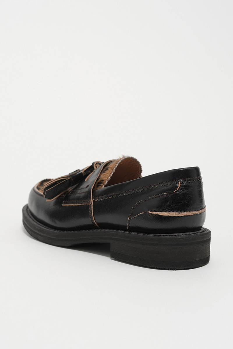 Tassel Loafer Honky Tonk Leo Hair On Hide 3