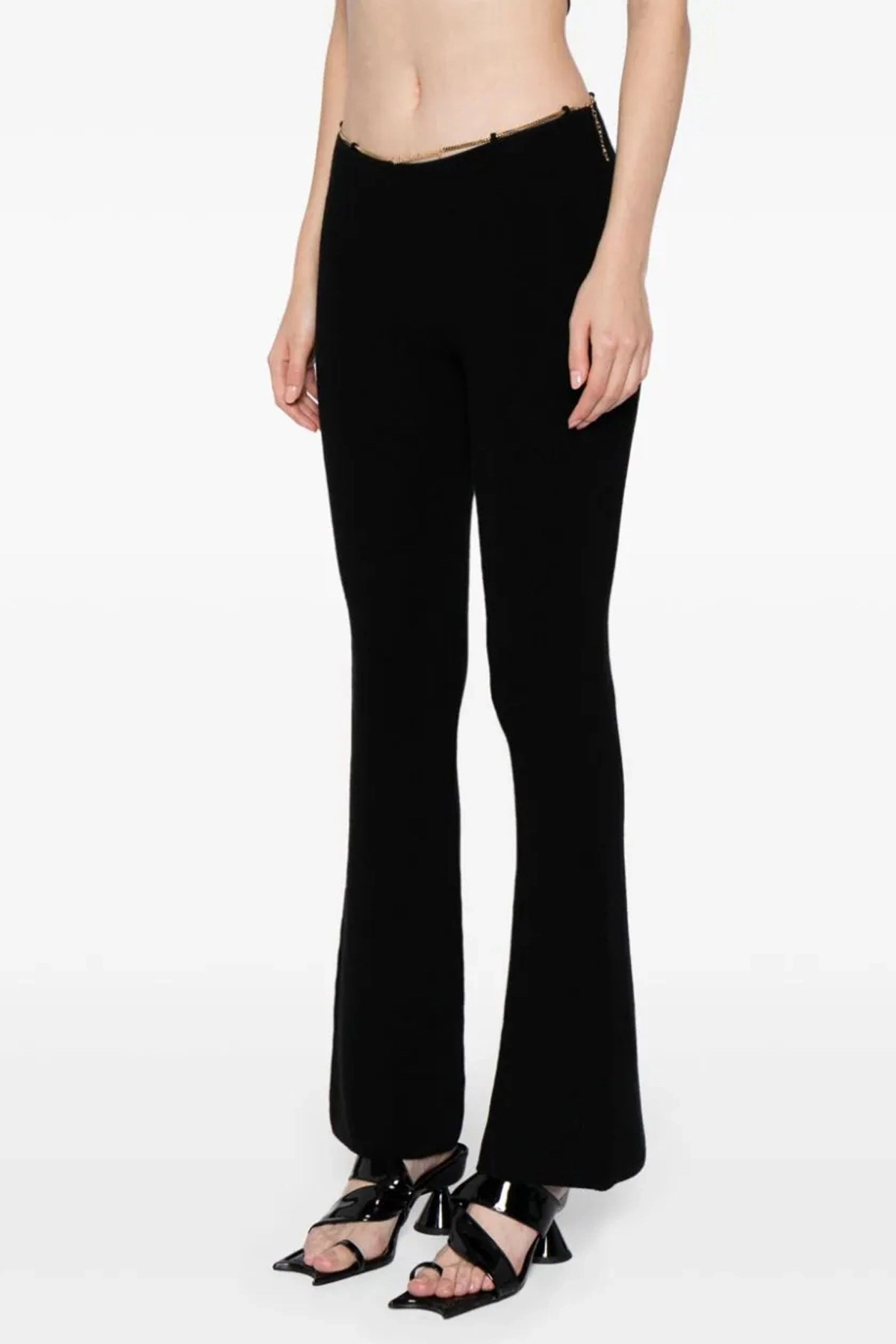 'Gold Nameplate Chain' pants - 2