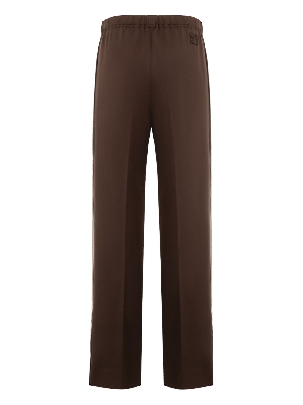 side-stripe trousers - 2