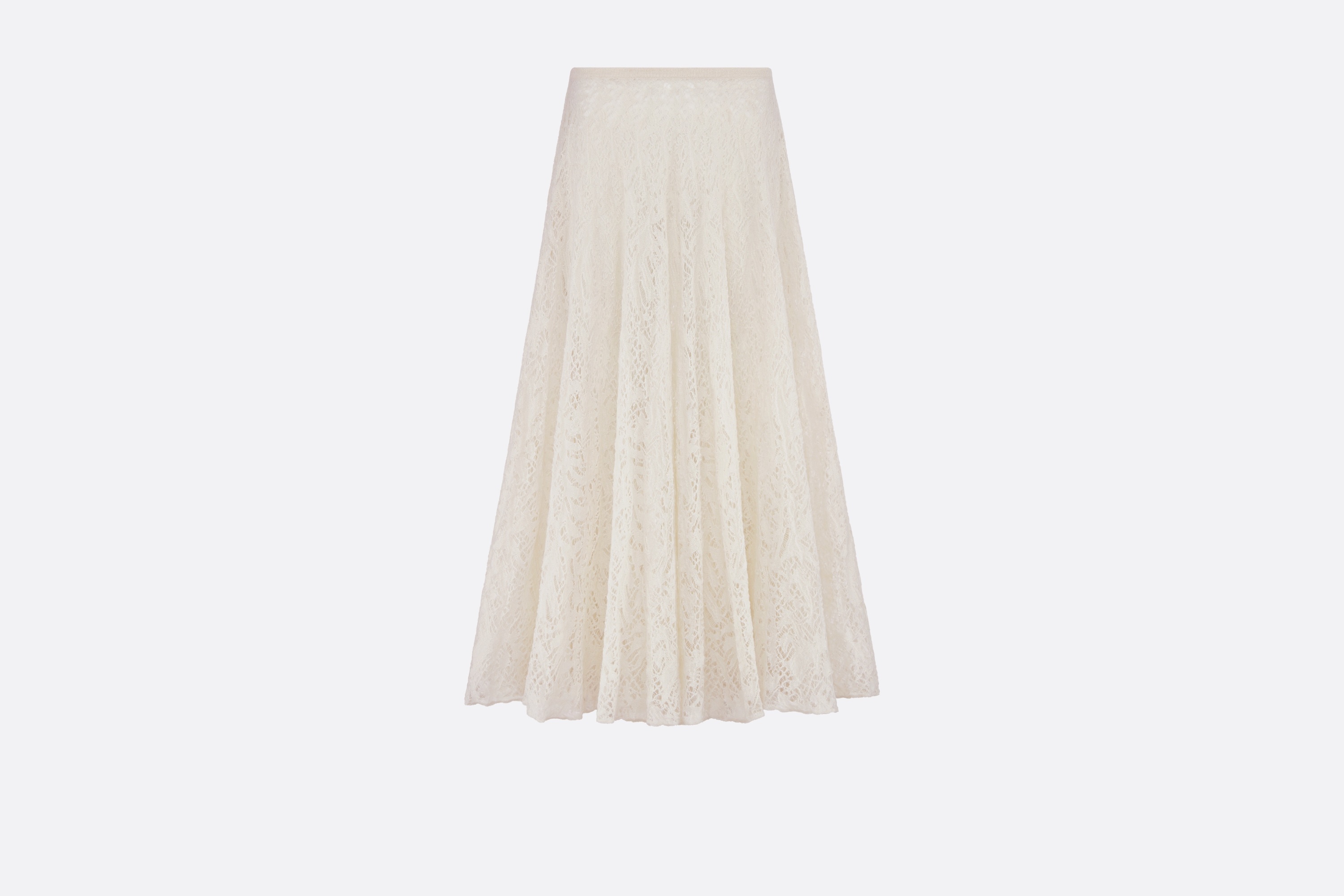 Flared Mid-Length Skirt - 1