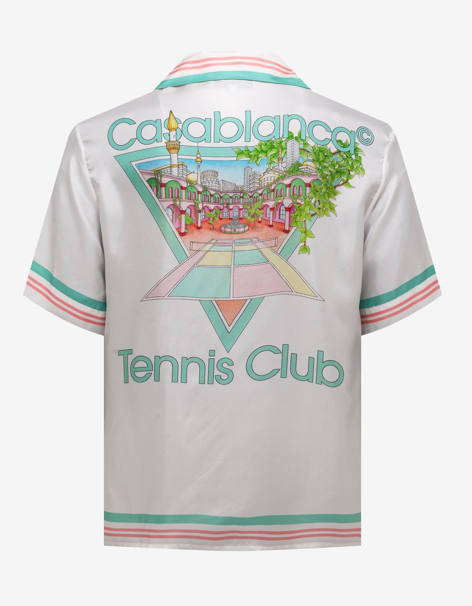 White Tennis Club Pastelle Camp Shirt - 2