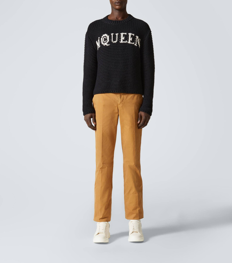 Alexander McQueen Cotton chinos outlook