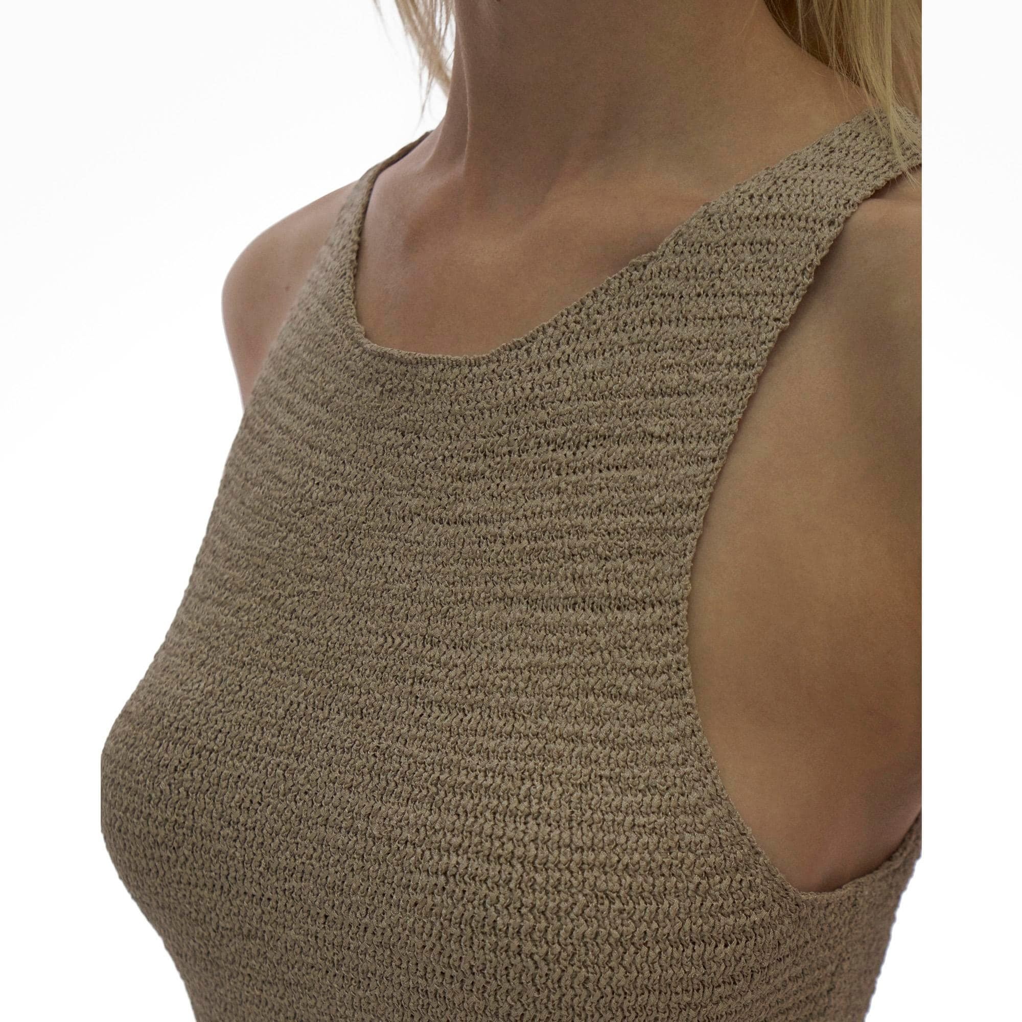 RIBBON KNIT TANK - 6