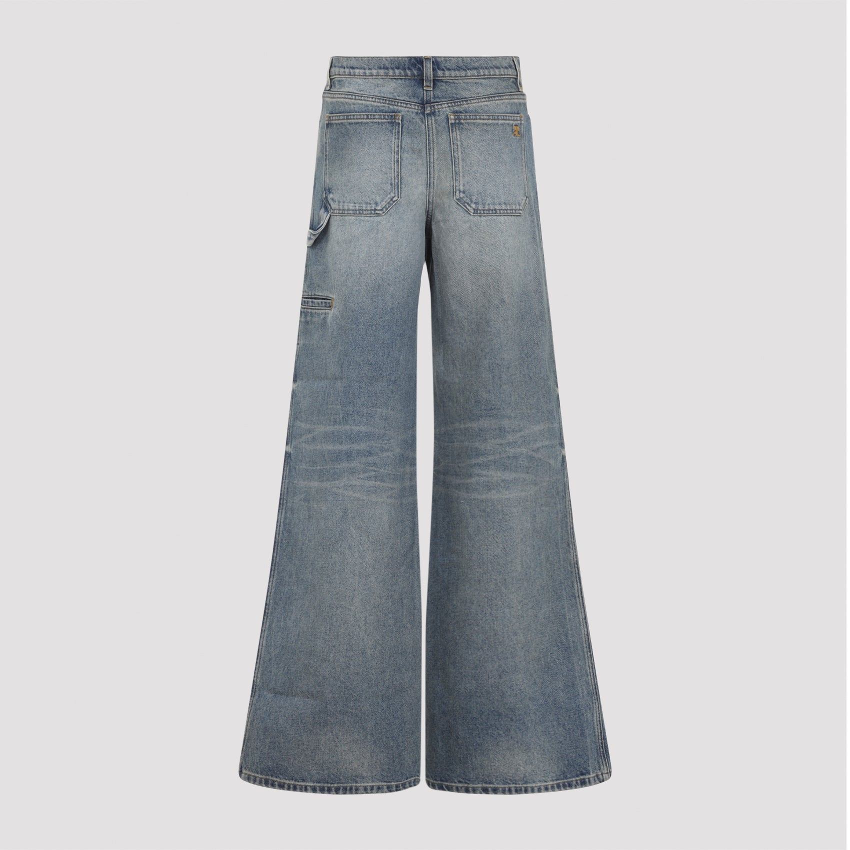 Courreges Baggy Hammer Jeans Women - 2