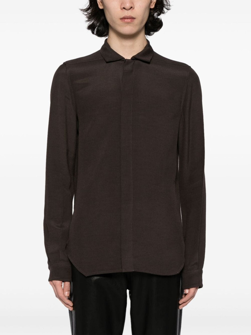 plain long-sleeve shirt 4