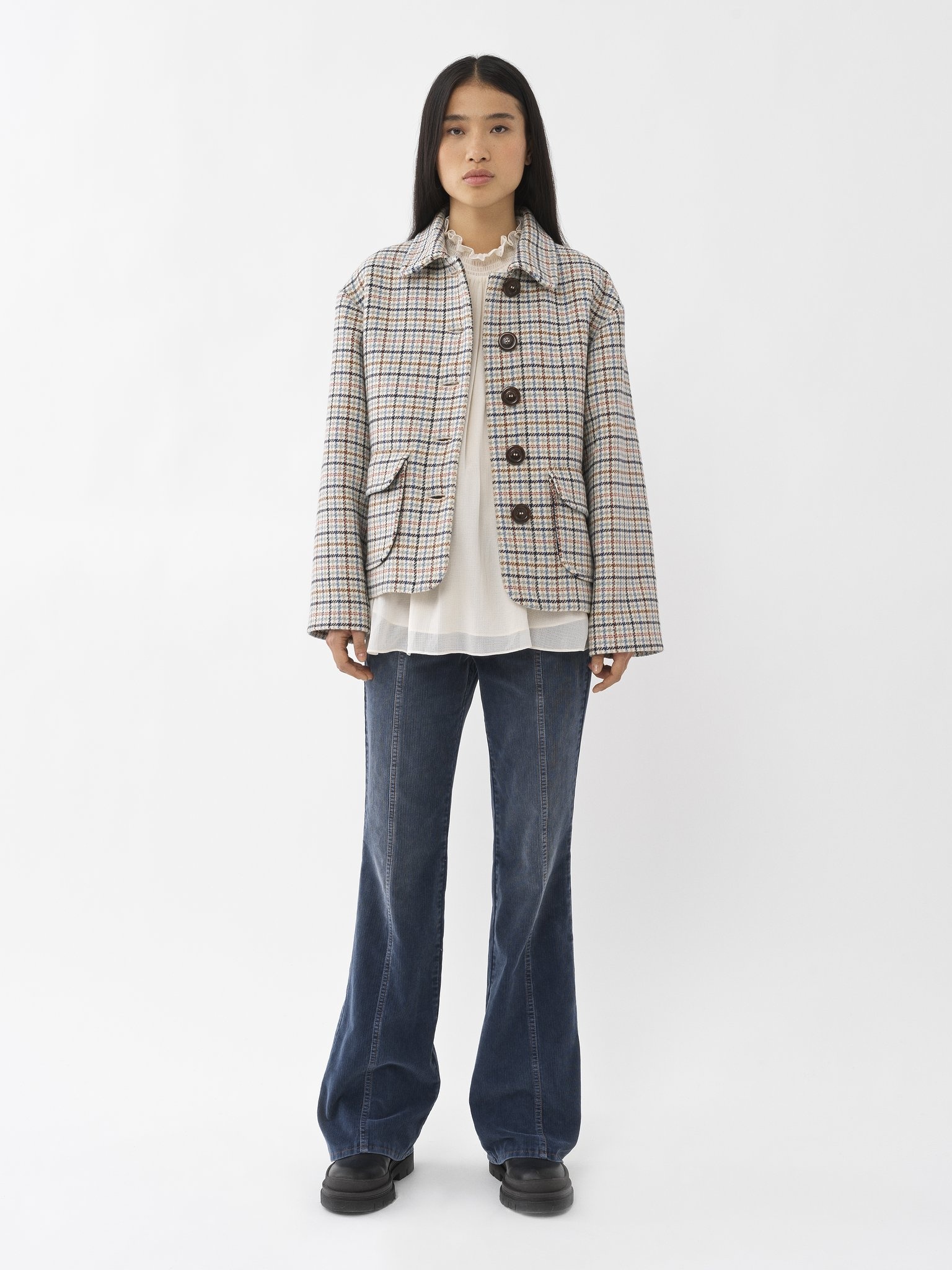HOUNDSTOOTH JACKET - 4
